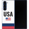 USA American Flag Galaxy Z Fold6 Skin