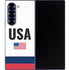 USA American Flag Galaxy Z Fold6 Skin