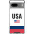 USA American Flag Google Pixel 8a Clear Case