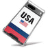 USA American Flag Google Pixel 8a Clear Case