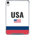 USA American Flag iPad 11th Gen (2025) Clear Case