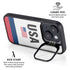 USA American Flag iPhone 15 Plus Kickstand Case