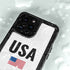USA American Flag iPhone 15 Pro Waterproof Case