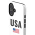 USA American Flag iPhone 16 Impact Case