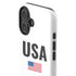USA American Flag iPhone 16 Plus Impact Case
