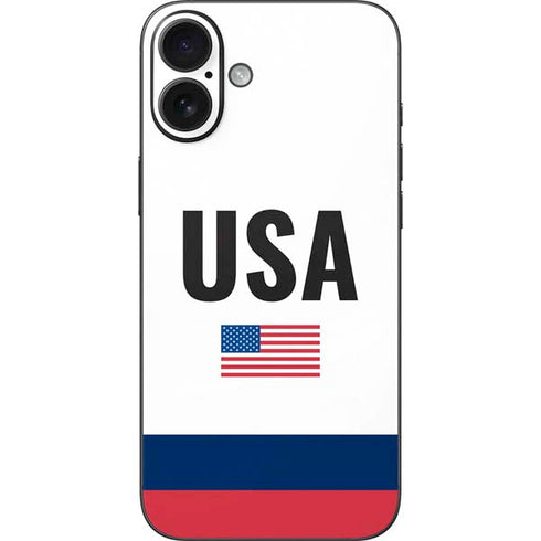 USA American Flag iPhone 16 Plus Skin