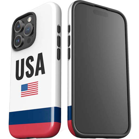 USA American Flag iPhone 16 Pro Impact Case