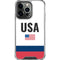 USA American Flag iPhone 16 Pro Max Clear Case