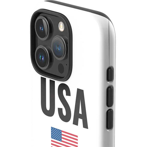 USA American Flag iPhone 16 Pro Max Impact Case