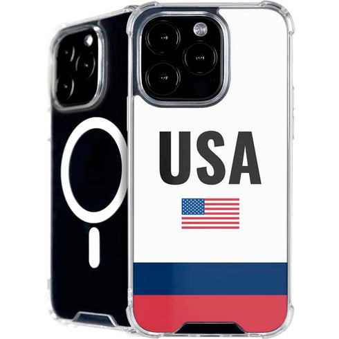 USA American Flag iPhone 16 Pro Max MagSafe Case