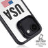 USA American Flag iPhone 16e Kickstand Case