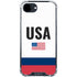 USA American Flag iPhone 16e Clear Case