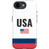 USA American Flag iPhone 16e Impact Case