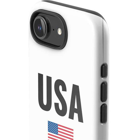 USA American Flag iPhone 16e Impact Case