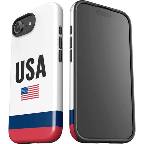 USA American Flag iPhone 16e Impact Case