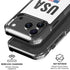 USA American Flag iPhone 18 Pro Clear Case