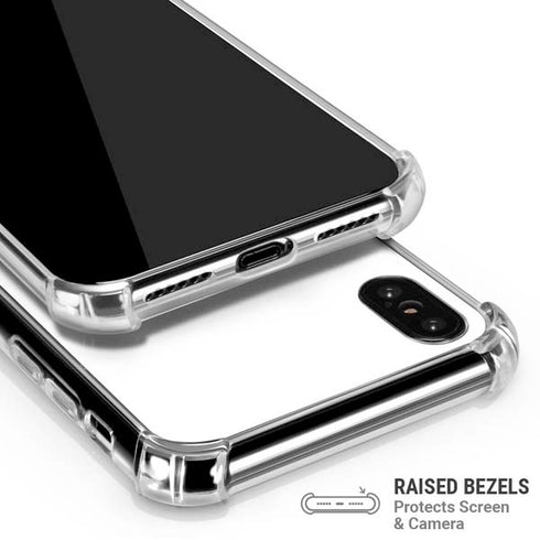 USA American Flag iPhone X/XS Clear Case