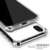 USA American Flag iPhone X/XS Clear Case