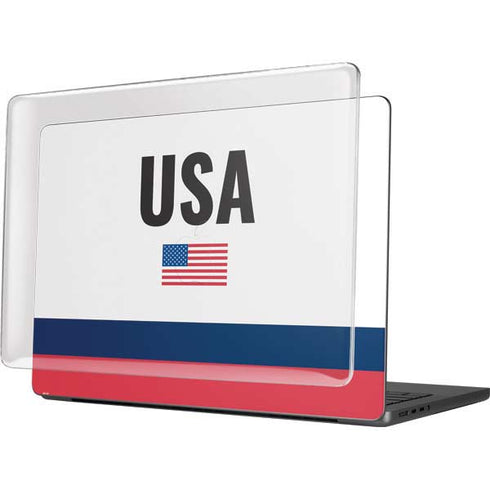 USA American Flag MacBook Pro 14in (2021-24) Case plus Skin