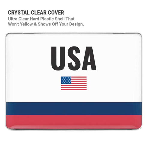 USA American Flag MacBook Pro 14in (2021-24) Case plus Skin