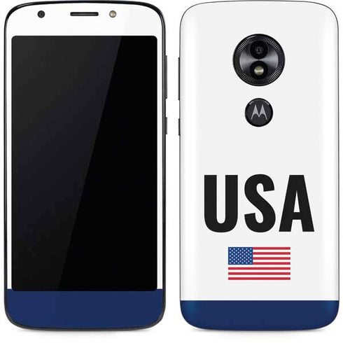 USA American Flag Moto E5 Play Skin