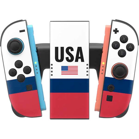 USA American Flag Nintendo Switch 2 (2025) Joy-Con Controller Skin