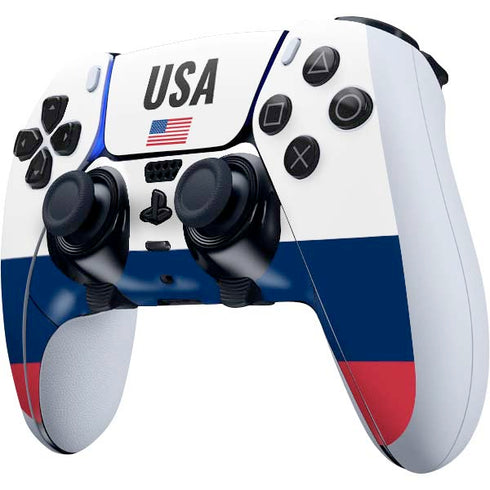 USA American Flag PS5 DualSense Edge Pro Controller Skin
