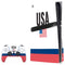 USA American Flag PS5 Pro Disk Bundle Skin