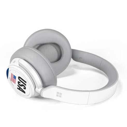 USA American Flag Surface Headphones Skin