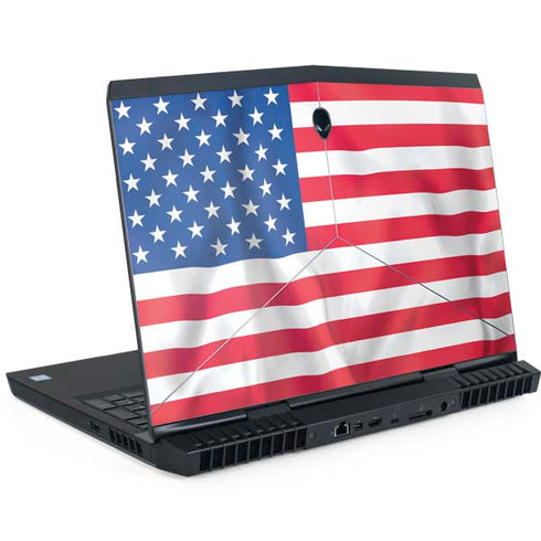 USA Flag Dell Alienware Skin
