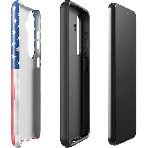 USA Flag Galaxy S25 Plus Impact Case