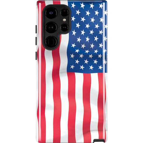 USA Flag Galaxy Cases