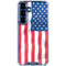 USA Flag Galaxy S25 Clear Case