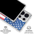 USA Flag Galaxy S26 Ultra Clear Case