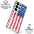 USA Flag Galaxy S26 Ultra Clear Case