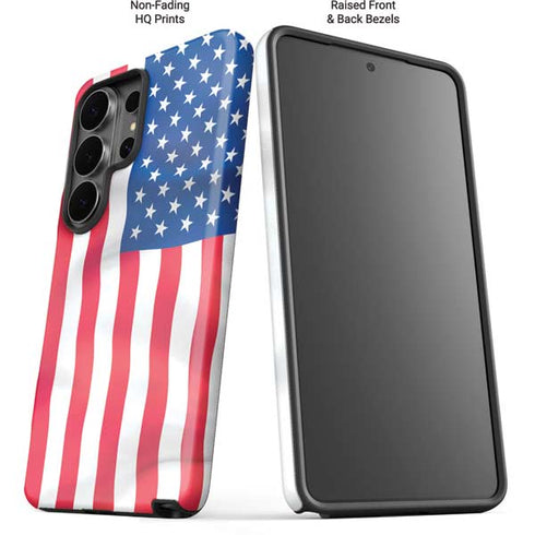 USA Flag Galaxy S26 Ultra Impact Case