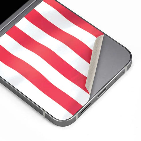 USA Flag Galaxy Z Flip6 Skin