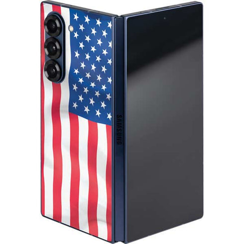USA Flag Galaxy Z Fold6 Skin