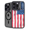 USA Flag iPhone 13 Pro Kickstand Case