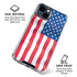 USA Flag iPhone 15 Clear Case