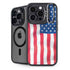 USA Flag iPhone 15 Pro Max Kickstand Case