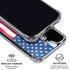 USA Flag iPhone 16 Clear Case