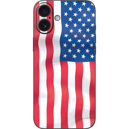 USA Flag iPhone 16 Plus Skin