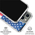 USA Flag iPhone 16 Pro Clear Case