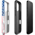USA Flag iPhone 16 Pro Impact Case