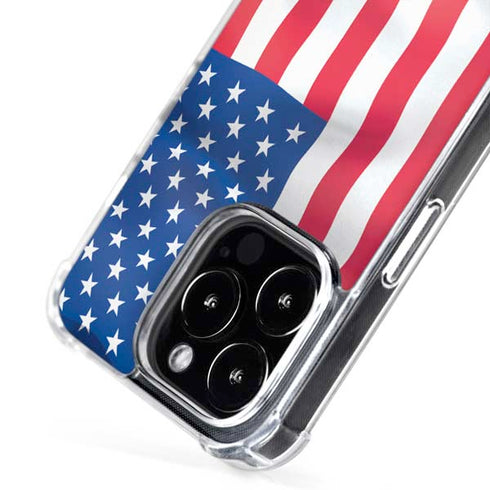 USA Flag iPhone 16 Pro MagSafe Case