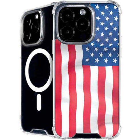 USA Flag iPhone 16 Pro Max MagSafe Case