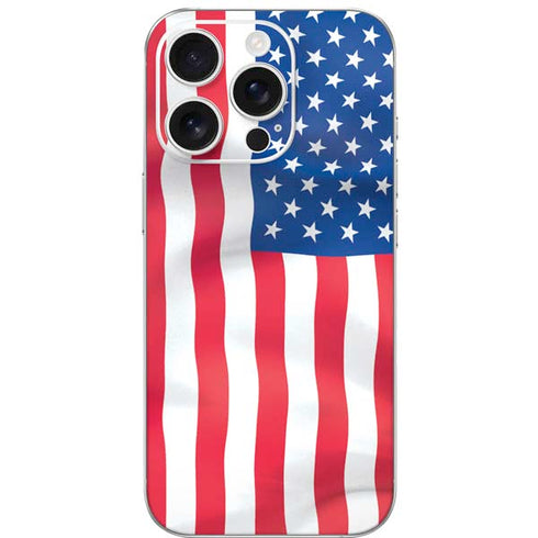 USA Flag iPhone 16 Pro Skin