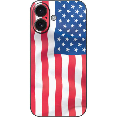 USA Flag iPhone 16 Skin