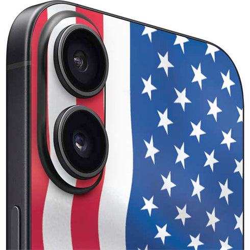 USA Flag iPhone 16 Skin